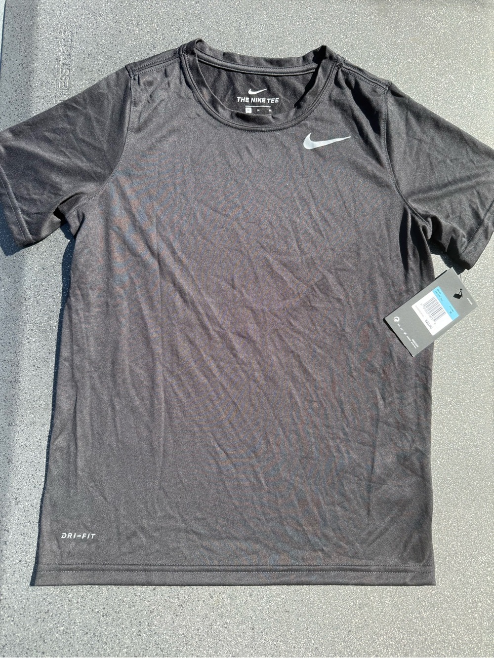 Nike Youth Black Dri-FIT Short Sleeve Tee